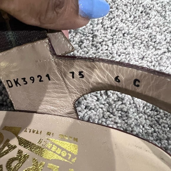 Salvatore Ferragamo Brown Leather Strappy Heel Sandals Italy Made Womens Size 6 - Picture 7 of 11